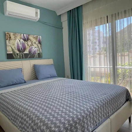 Deniz Manzarali, Plaja 100 Metre, Luks 2 Apartment Marmaris