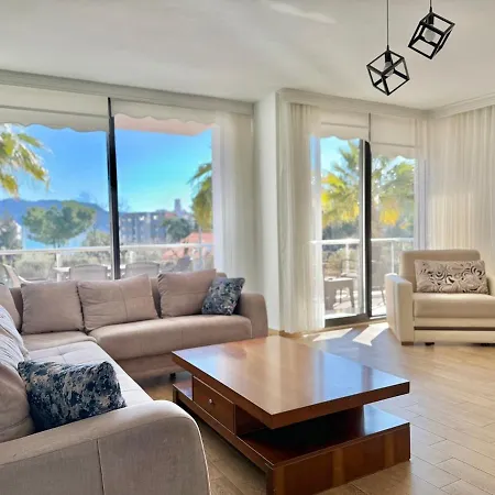 Apartment Deniz Manzarali, Plaja 100 Metre, Luks 2 Marmaris