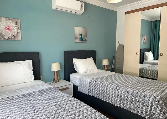 Deniz Manzarali, Plaja 100 Metre, Luks 2 Apartamento *
