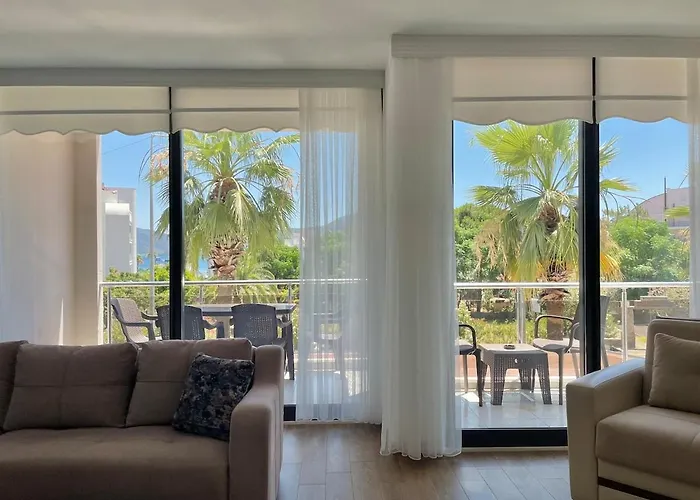 Apartamento Deniz Manzarali, Plaja 100 Metre, Luks 2 Marmaris